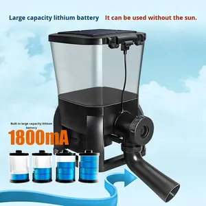 Jebao Jecod alimentazione automatica a energia solare grande capacità WiFi alimentatore per pesci all'aperto <span class=keywords><strong>Koi</strong></span> stagno <span class=keywords><strong>acquario</strong></span> e <span class=keywords><strong>acquario</strong></span> alimentazione - Product Image 2