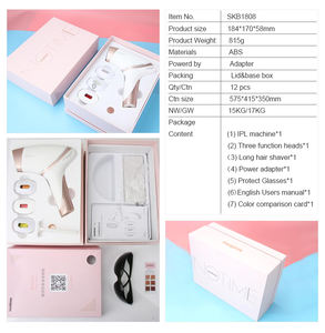 Peralatan Kecantikan penghilang rambut Ipl, Laser es keren, peralatan foton penghilang rambut pendingin Ipl lengan kaki tubuh wanita - Product Image 6