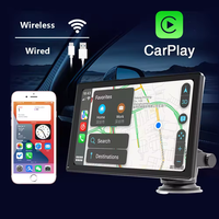 Portable 9 pouces autoradio MP5 lecteur HD écran tactile sans fil Carplay Android Auto miroir lien Bluetooth autoradio