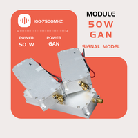 Module GAN anti-FPV 50W, module de transmission RF à bande étroite, système de détection d'activités RF pour drones, pour la sécurité des installations des forces armées