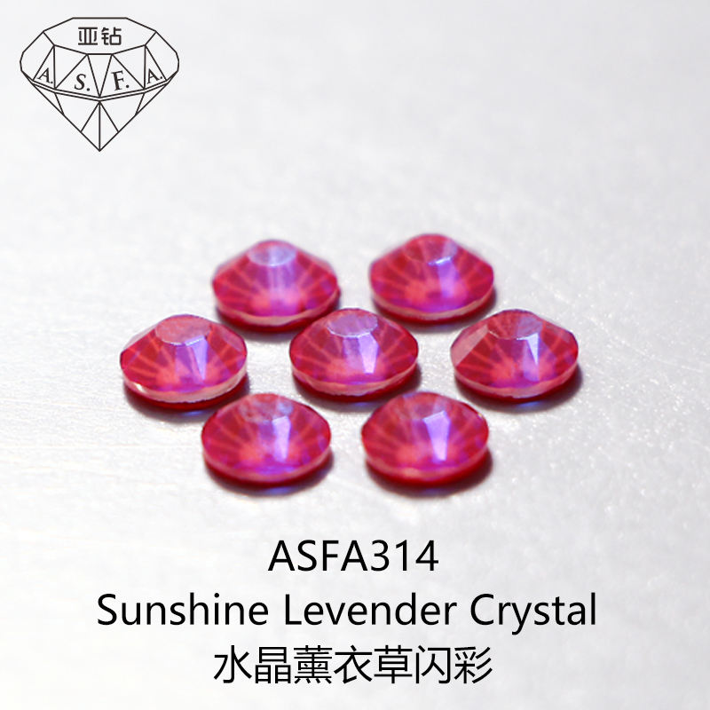 ASFA314 Sunshine Lotus Pink Crystal