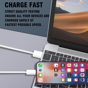 Cáp sạc nhanh Type-C LDNIO LS901 giá xuất xưởng, dài 1m, dùng cho <span class=keywords><strong>iPhone</strong></span> và điện thoại di động - Product Image 3