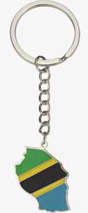 Ensembles de produits de la fête nationale <span class=keywords><strong>en</strong></span> gros pays porte-clés <span class=keywords><strong>en</strong></span> métal collier à épingles drapeaux nationaux de la <span class=keywords><strong>Tanzanie</strong></span> - Product Image 2