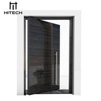 Hitech entrée moderne grand pivot porte d'entrée haut de gamme anti-effraction porte extérieure portes principales conception porte principale de luxe