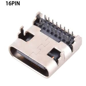 Type C 16Pin Double rangée SMT connecteur de <span class=keywords><strong>prise</strong></span> USB 3.1 femelle SMD DIP pour Huawei Samsung PCB Design <span class=keywords><strong>JBL</strong></span> Charge 4 <span class=keywords><strong>prise</strong></span> de Charge - Product Image 2
