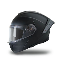 Casque de moto modulable ZoomLon en promotion, certifié DOT ECE, en ABS, personnalisable, double visière, fermeture rapide