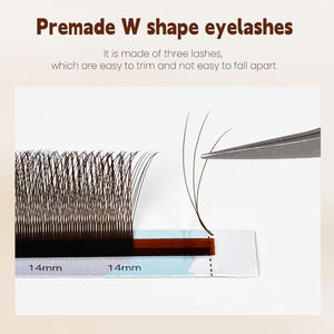 Yelix Black Brown Nerrow 3D W Lashes C D Extensions de <span class=keywords><strong>cils</strong></span> 0.07 Espacement <span class=keywords><strong>plus</strong></span> étroit Matériau PBT amélioré Vente en gros professionnelle - Product Image 2