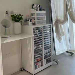 Nail salon storage cabinet, A4 size <b>documents</b>, nail polish gel cans, tape dividers, flat bottom, for nail salon use - Product Image 5