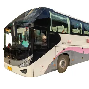 Offre Spéciale YUTONG higer 2021 ans autobus d'occasion avec moteur avant et suspension d'airbag de 45 places autobus scolaire de ville de luxe à vendre en Afrique