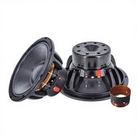 Enceintes Line Array Professionnelles de 8 Pouces 8 Ohms Aimant en Néodyme Bobine en Fibre de Verre de Haute Qualité 200W