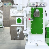 Machine à granulés de bois RICHI CE Ring Die - Granulateur de biomasse économique pour pin, EFB et bois de caoutchouc