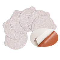Disque de papier abrasif Abrasive Factory A275 sans trou, 125 mm (5 pouces), pour peinture automobile