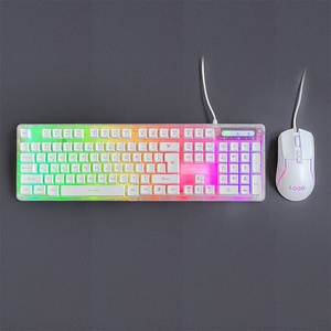 Nouveau <span class=keywords><strong>clavier</strong></span> de jeu mécanique filaire USB de haute qualité <span class=keywords><strong>souris</strong></span> Combo RGB lumière pleine taille 7D boutons pour ordinateur/ordinateur portable - Product Image 2