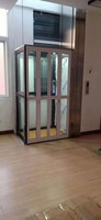 Maßgefertigter 450kg 1-Etagen 2-Etagen 3-Etagen Kleiner Wohnaufzug Hydraulischer Hauslift