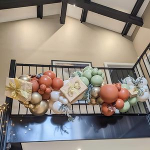 Kit d'<span class=keywords><strong>arche</strong></span> <span class=keywords><strong>de</strong></span> ballons en latex <span class=keywords><strong>de</strong></span> 35 pièces/ensemble, 12 pouces, orange rétro, <span class=keywords><strong>vert</strong></span> <span class=keywords><strong>menthe</strong></span>, or métallique, pour décorations <span class=keywords><strong>de</strong></span> fête <span class=keywords><strong>de</strong></span> Thanksgiving et <span class=keywords><strong>de</strong></span> récolte - Product Image 6