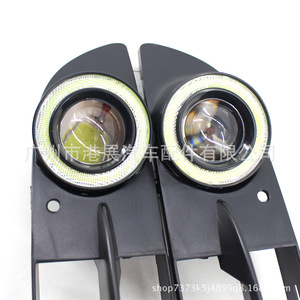 Lente de luz antiniebla LED para BMW Serie 5 E60 2004-2007, juego de luces blancas Angel Eye, exhibición de Hong Kong - Product Image 1