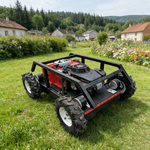 Tondeuse à gazon professionnelle télécommandée pour l'aménagement paysager, robot de coupe et de <span class=keywords><strong>tonte</strong></span> à essence à braquage zéro - Product Image 5