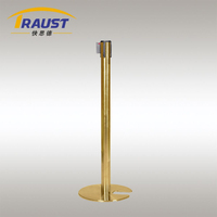 Traust empilable en forme de U file d'attente gestionnaire de ligne Base corde poste foule contrôle pôle support barrière Stanchion