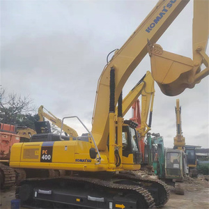Komatsu รถขุดตีนตะขาบ PC400-7เครื่องยนต์ไฮดรอลิกคุณภาพต้นฉบับ PC400 PC400-8รถขุดมือสอง - Product Image 3