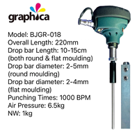 Outil de découpe graphique manuel pour le décapage des déchets de carton, outil de décapage pneumatique à main pour les trous intérieurs, moulage rond