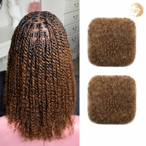 # 30g, un paquet, luxe, cheveux indiens afro crépus en vrac, Remy 100% naturels, sans produits chimiques, pour <span class=keywords><strong>dreadlocks</strong></span>, tresses au crochet, couleurs personnalisables - Product Image 1