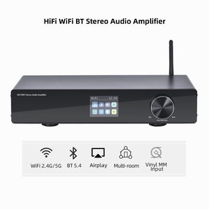 Home Audio Amplifier WiFi BT5.0 Multi-room Playback Out Stereo Smart System Power Multiroom Play Audio Power Amplifier - Product Image 3