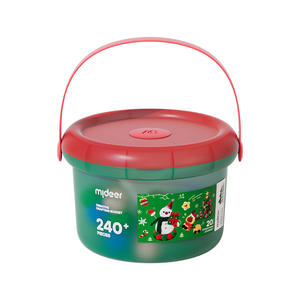 Mideer <b>Children</b> <b>Felt</b> <b>Craft</b> <b>Kit</b> Diy Christmas Decorations Pipe Stick Puzzle Toy For 4-6Y Kids - Product Image 3