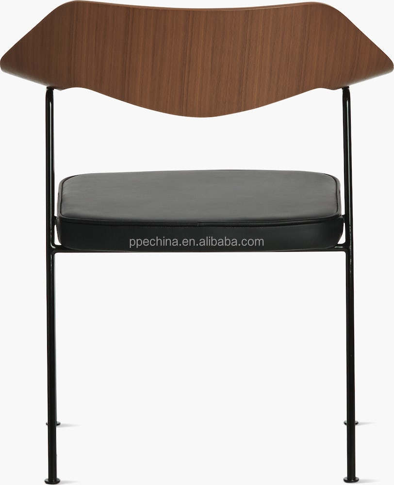 Italian High Quality Wooden Steel Home Furniture Chair Seat Dining Chairs Dining Room Modern Design Chair