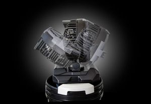 Powerful Rechargeable Misting <b>Fan</b> 24000mAh Battery 4 Wind Mist Settings Auto Oscillating Expandable Bucket Base with <b>Remote</b> Cont - Product Image 6