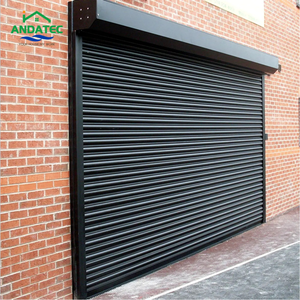 Tapparella di sicurezza della porta del Garage a rulli in <span class=keywords><strong>alluminio</strong></span> con scatola manuale <span class=keywords><strong>e</strong></span> motorizzata - Product Image 2