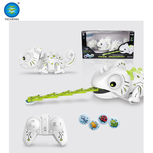 2.4G télécommande caméléon <span class=keywords><strong>manger</strong></span> des insectes avec 12 couleurs lumière et 5 sons - Product Image 1