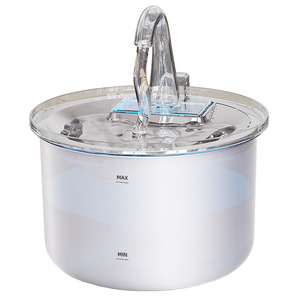 Fontaine à eau automatique PetSafe pour chats et chiens 3L avec filtre, facile à nettoyer, design détachable, blanc - Product Image 2
