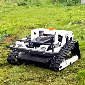 Livraison gratuite, tondeuse à gazon à essence autonome de qualité industrielle CE/ISO, télécommandée, avec poignée télescopique, autopropulsée - Product Image 1
