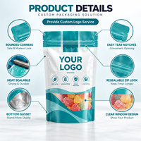 Sachets personnalisés refermables mats imprimés sur mesure pour aliments pour animaux de compagnie avec trou de suspension