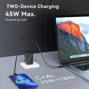 <span class=keywords><strong>Cargador</strong></span> de enchufe americano tipo C carga rápida <span class=keywords><strong>cargador</strong></span> de 45 vatios <span class=keywords><strong>cargador</strong></span> USB C <span class=keywords><strong>cargador</strong></span> súper rápido 45W <span class=keywords><strong>cargador</strong></span> para Samsung <span class=keywords><strong>original</strong></span> - Product Image 2