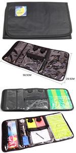 Bolsa de kit de árbitro de fútbol de PVC plegable portátil con tarjetas de referencia de <span class=keywords><strong>entrenador</strong></span> silbato medidor de presión de bola monedas-para uso <span class=keywords><strong>en</strong></span> el <span class=keywords><strong>gimnasio</strong></span> - Product Image 6