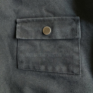 <span class=keywords><strong>Felpa</strong></span> con cappuccio Vintage da uomo personalizzata con imbottitura in cotone a doppio strato, tessuto in tela resistente, <span class=keywords><strong>Zip</strong></span>-Up completa - Product Image 4