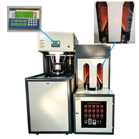 Machines de soufflage semi-automatiques PET/PC pour bouteilles d'eau de 5 gallons, 18 litres, 19 litres, 20L