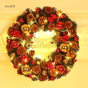 Guirnalda de Navidad Decoraciones de Feliz Navidad para el Hogar Adornos Navideños Regalos de Navidad Decoración de Año Nuevo 2025 - Product Image 2