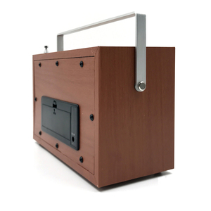 Rechargeable <span class=keywords><strong>pas</strong></span> <span class=keywords><strong>cher</strong></span> simple en bois MDF portable Vintage antique <span class=keywords><strong>Radio</strong></span> avec adaptateur multinational & <span class=keywords><strong>wifi</strong></span> - Product Image 5