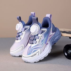 Autumn <strong>2026</strong> Kids Sports <strong>Basketball</strong> <strong>Shoes</strong> Light-weight Breathable Rotate Button Children Casual <strong>Shoes</strong> Sneaker - Product Image 3