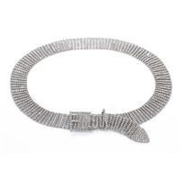 Paillettes scintillantes, ceinture ardillon pour femme, petit accessoire, mode décontractée et formelle, très tendance