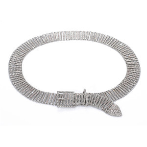 Delle donne di Paillettes Luccicanti Glitter Grande Accessorio per la Moda Casual e Formale di Usura Delle Signore Cintura Pin - Product Image 2