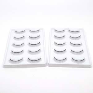 Pestañas de Práctica de Visón Hechas a Mano para Principiantes, 5 Pares, OEM/ODM, Descuento por Compra Mixta, Entrenamiento de Pestañas - Product Image 3