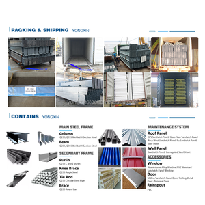 Xây dựng kho thép được thiết kế cho nhà cao tầng và nhịp lớn với xưởng Kết Cấu Thép prefab chống bão - Product Image 6