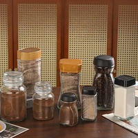 Empty Instant Coffee Bottle 200ml 400ml 800ml Coffee Beans Vacuum Sealed Tank Transparent Glass Food Storage Jars Household