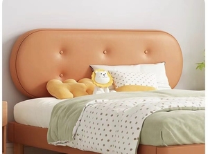 2025 New Modern Kids Princess Daybed with Cotton Upholstery for Boys & Girls Full Size Wood <b>Frame</b> Comfortable for Small Bedrooms - Product Image 4