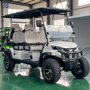 Voiturette de <span class=keywords><strong>golf</strong></span> CAMP neuve de luxe pour 6 passagers, homologuée pour la route, batterie 72V, Club Car - Product Image 3