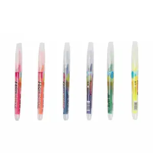 hot selling liquid highlighter pens colorful highlighters