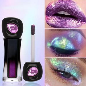 พาเลทอายแชโดว์เนื้อลิควิดเปลี่ยนสีได้หลายเฉดสี คุณภาพสูง เนื้อกำมะหยี่ เมทัลลิก ประกายมุก ปลอดภัย ไม่มีสารเคมี  6 สี - Product Image 1